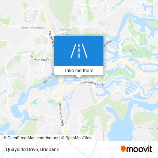 Quayside Drive map