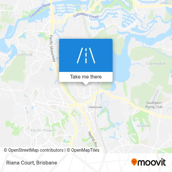 Mapa Riana Court