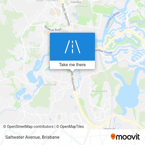Saltwater Avenue map