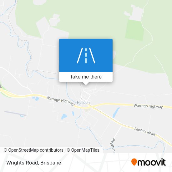 Wrights Road map