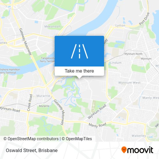 Oswald Street map