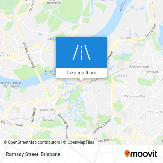 Ramsay Street map