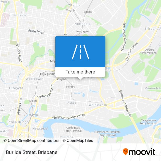 Burilda Street map