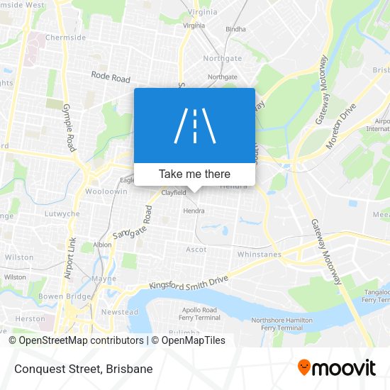 Conquest Street map