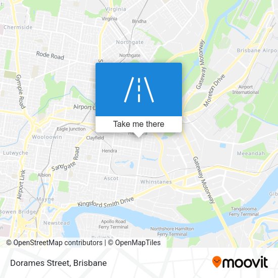 Dorames Street map