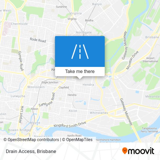 Drain Access map