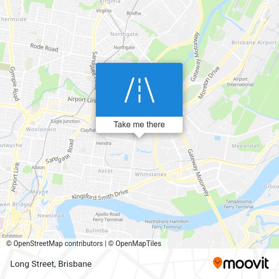 Long Street map