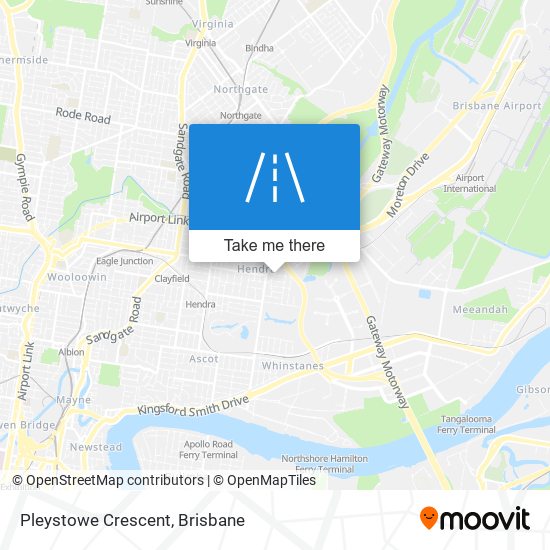 Pleystowe Crescent map