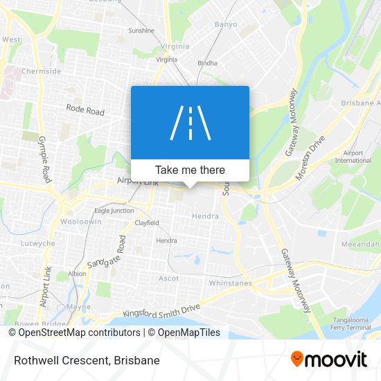 Rothwell Crescent map