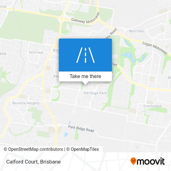 Calford Court map