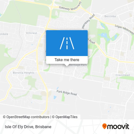 Isle Of Ely Drive map