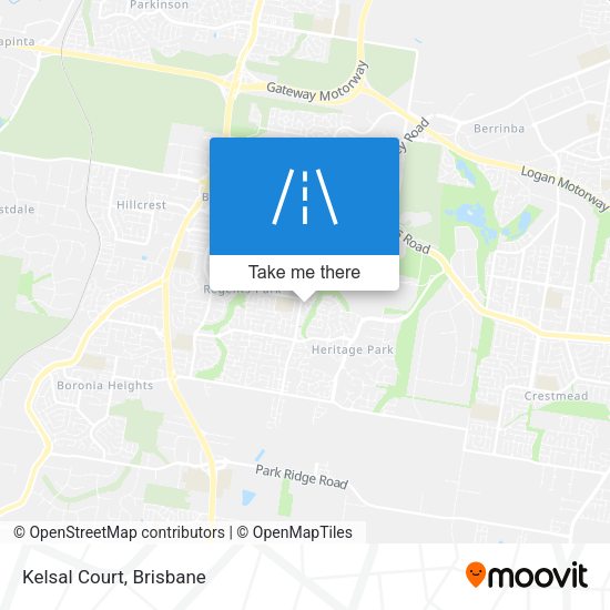 Kelsal Court map