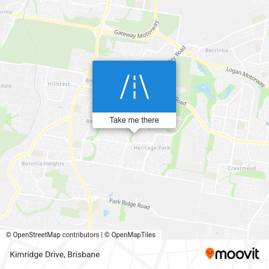 Kimridge Drive map