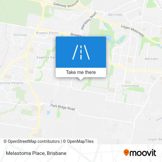 Melastoma Place map