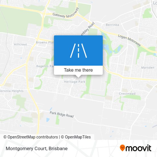 Montgomery Court map