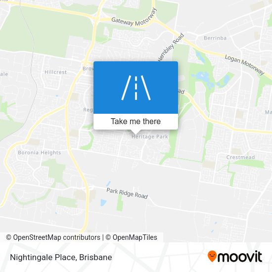 Nightingale Place map