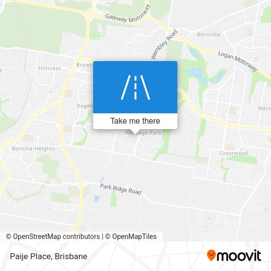 Paije Place map