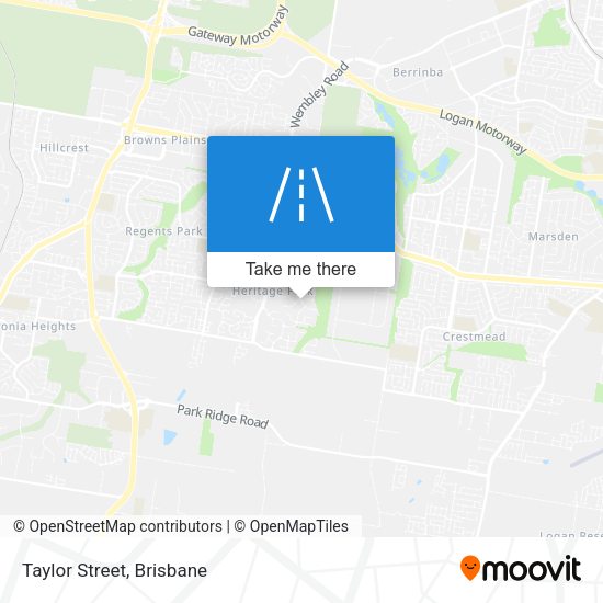 Taylor Street map