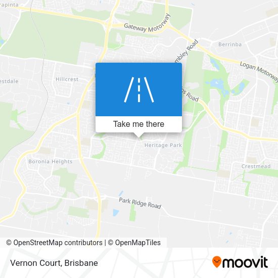 Vernon Court map