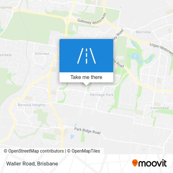 Waller Road map