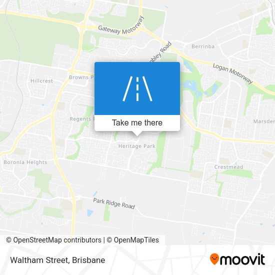 Waltham Street map