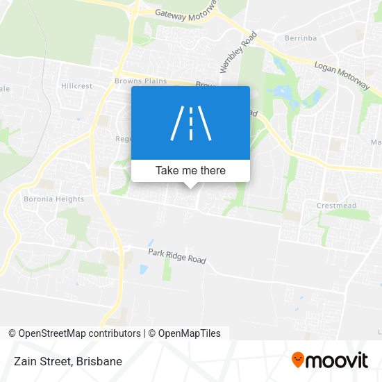 Zain Street map