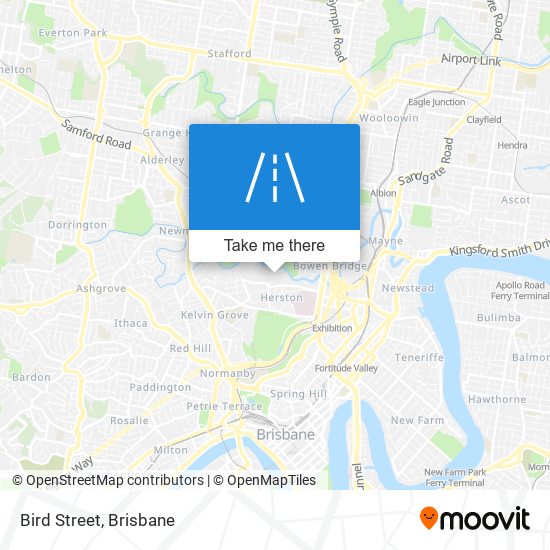 Bird Street map