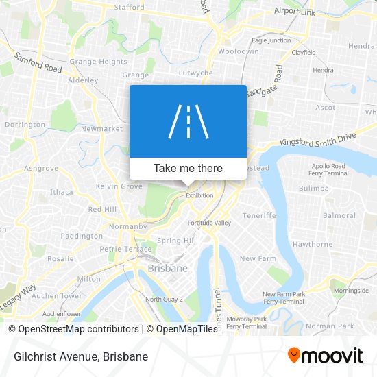 Gilchrist Avenue map