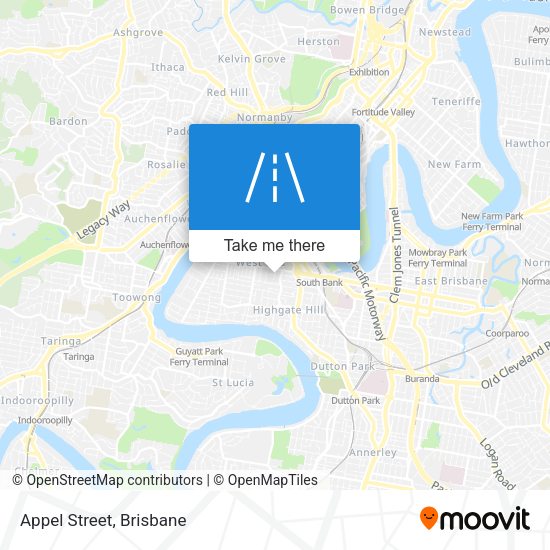 Appel Street map