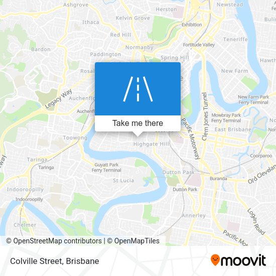 Colville Street map