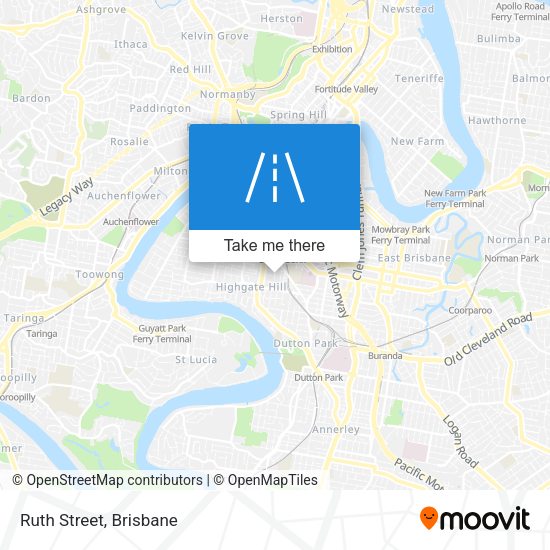 Ruth Street map