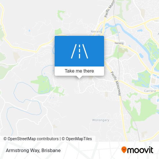Armstrong Way map