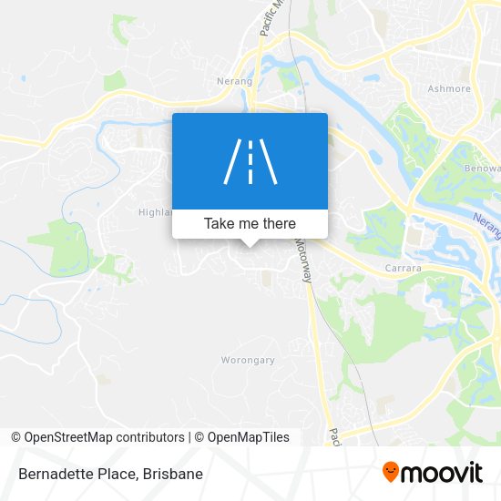 Bernadette Place map