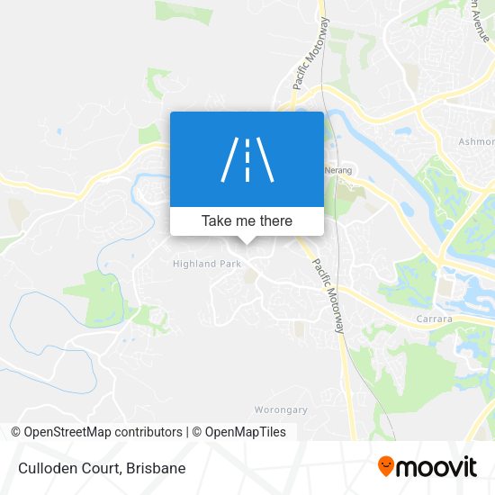 Culloden Court map