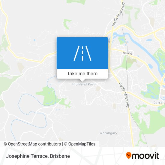 Josephine Terrace map