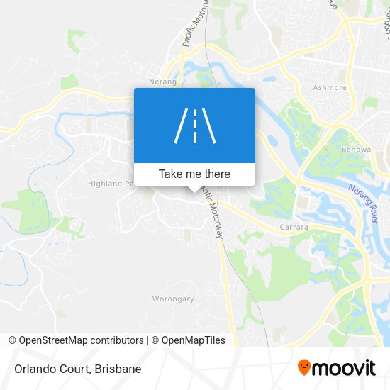 Orlando Court map