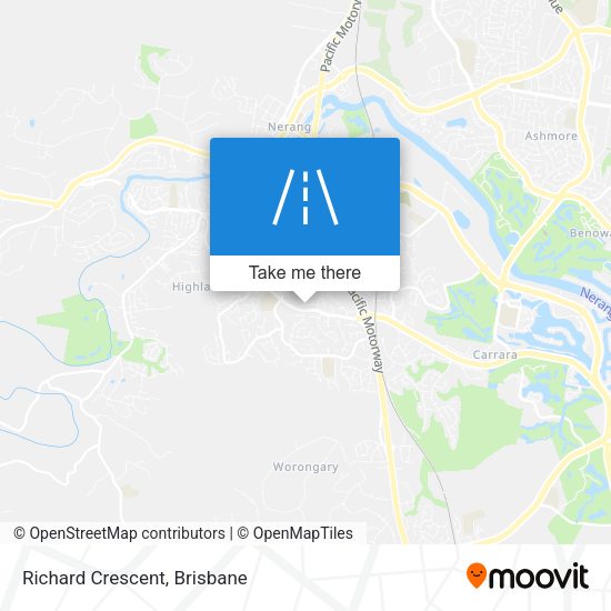 Richard Crescent map