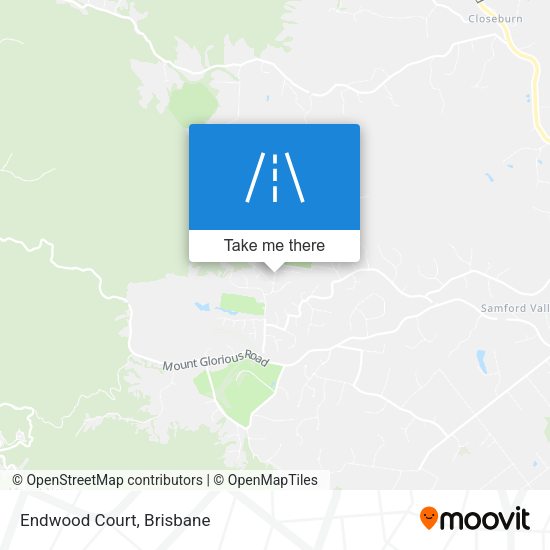 Endwood Court map