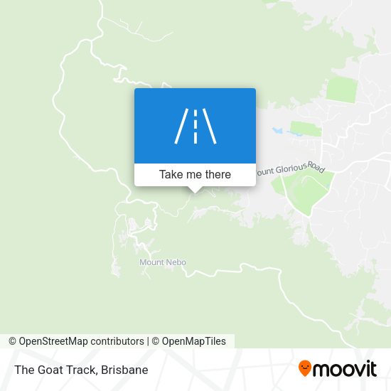 The Goat Track map