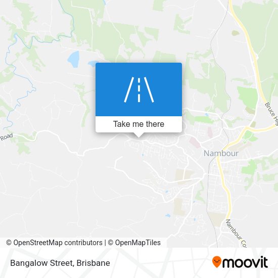 Bangalow Street map