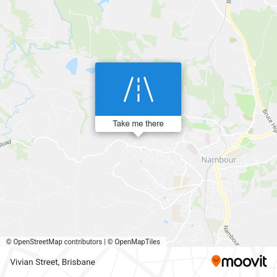 Vivian Street map