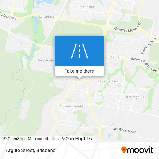 Argule Street map