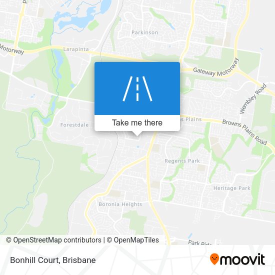 Bonhill Court map