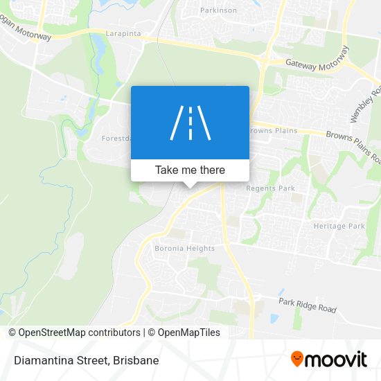 Diamantina Street map
