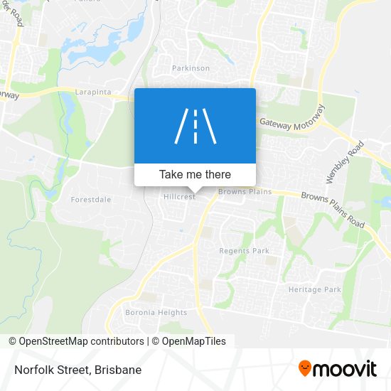 Norfolk Street map