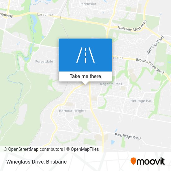 Wineglass Drive map