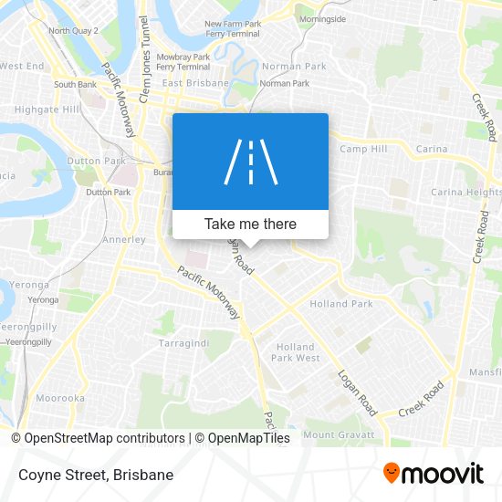Coyne Street map