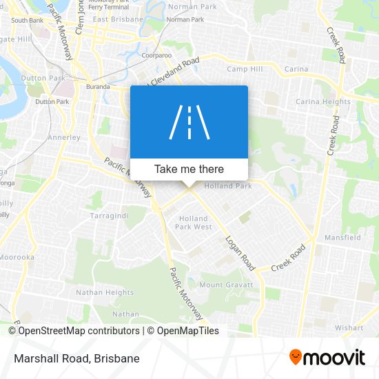 Marshall Road map