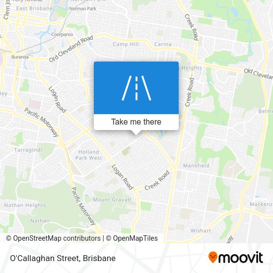 O'Callaghan Street map