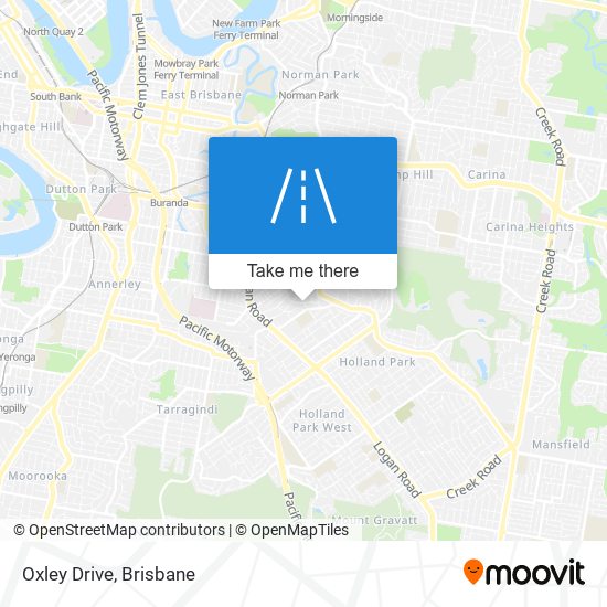 Mapa Oxley Drive